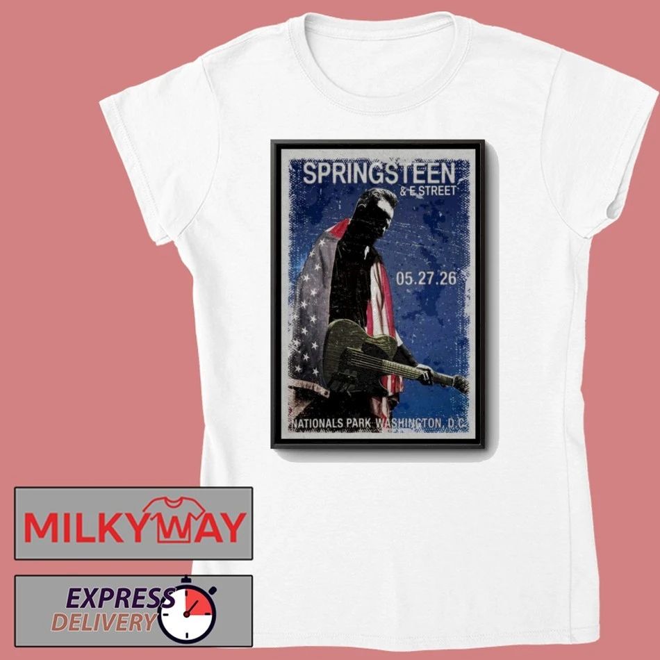 LIMITED May 27 2026 Bruce Springsteen Nationals Park Poster TOUR shirt