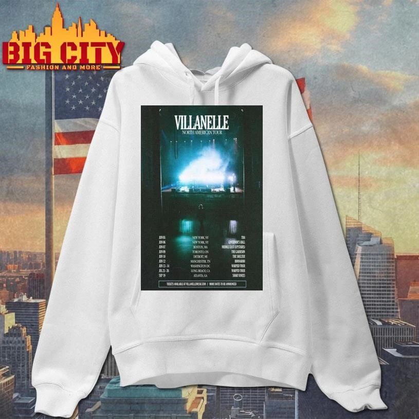 Villanelle North America Tour 2026 Poster Shirt