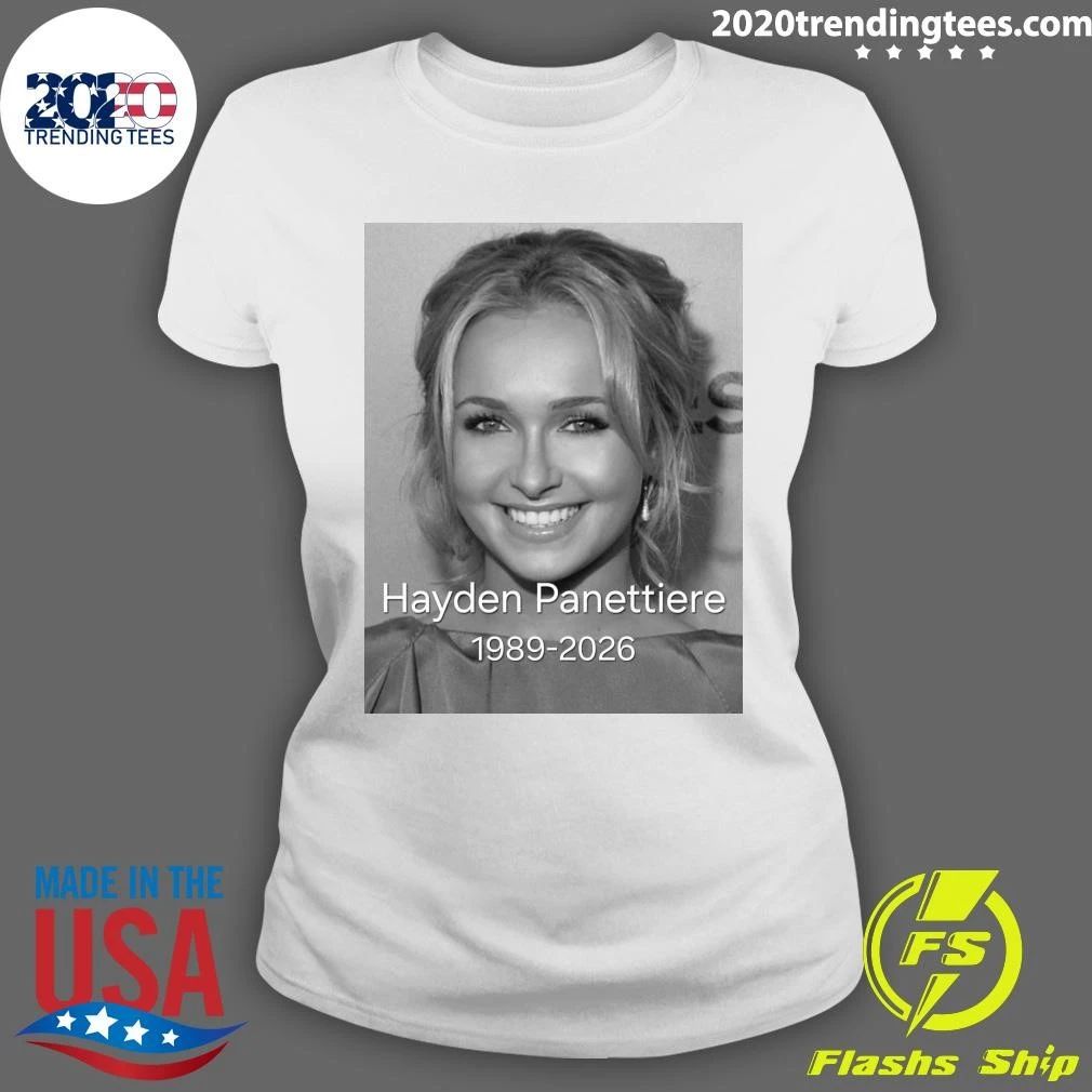 Rip Hayden Panettiere 1989-2026 Shirt