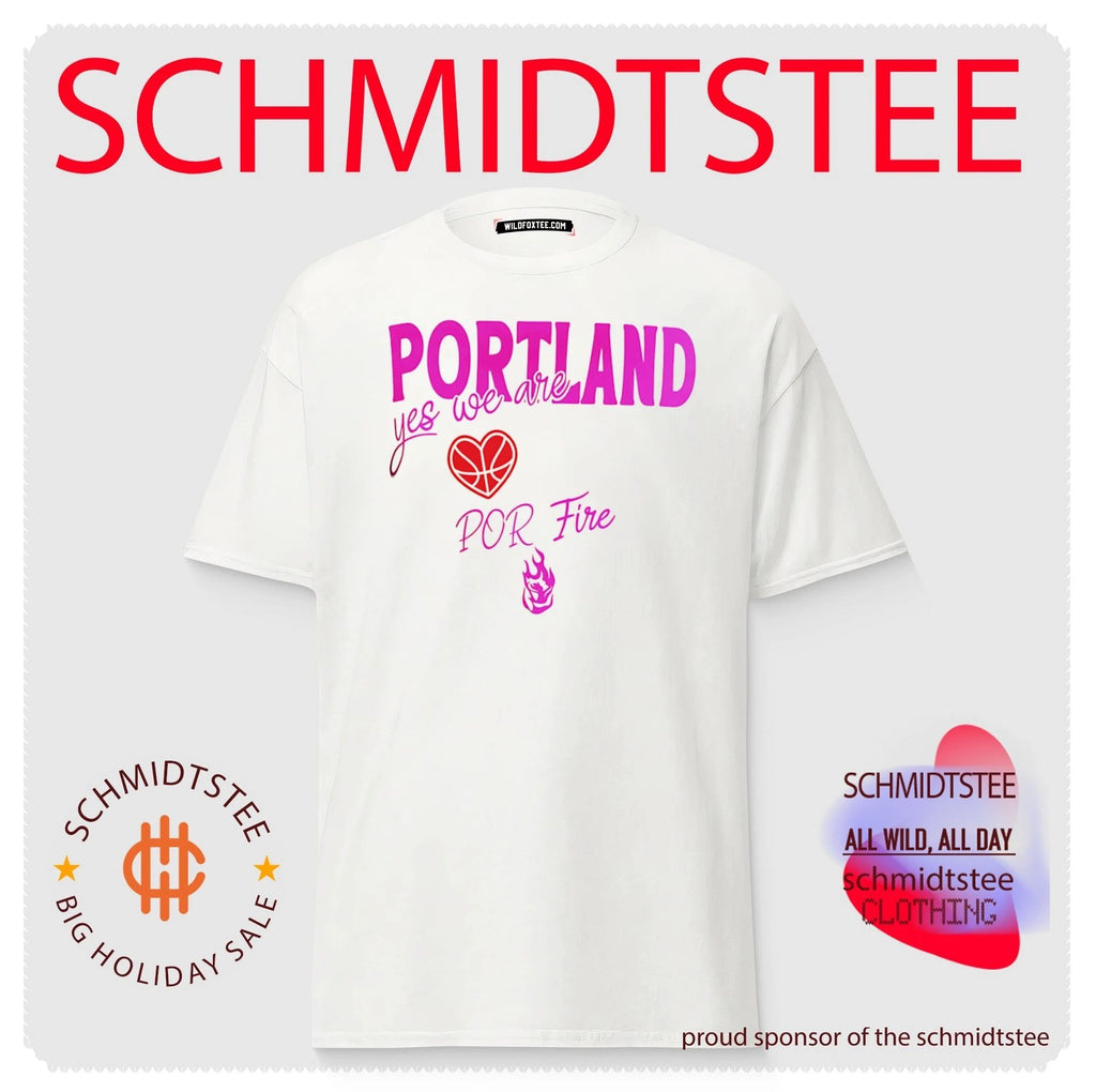 Portland Fire Hoops yes we are Por Fire shirt