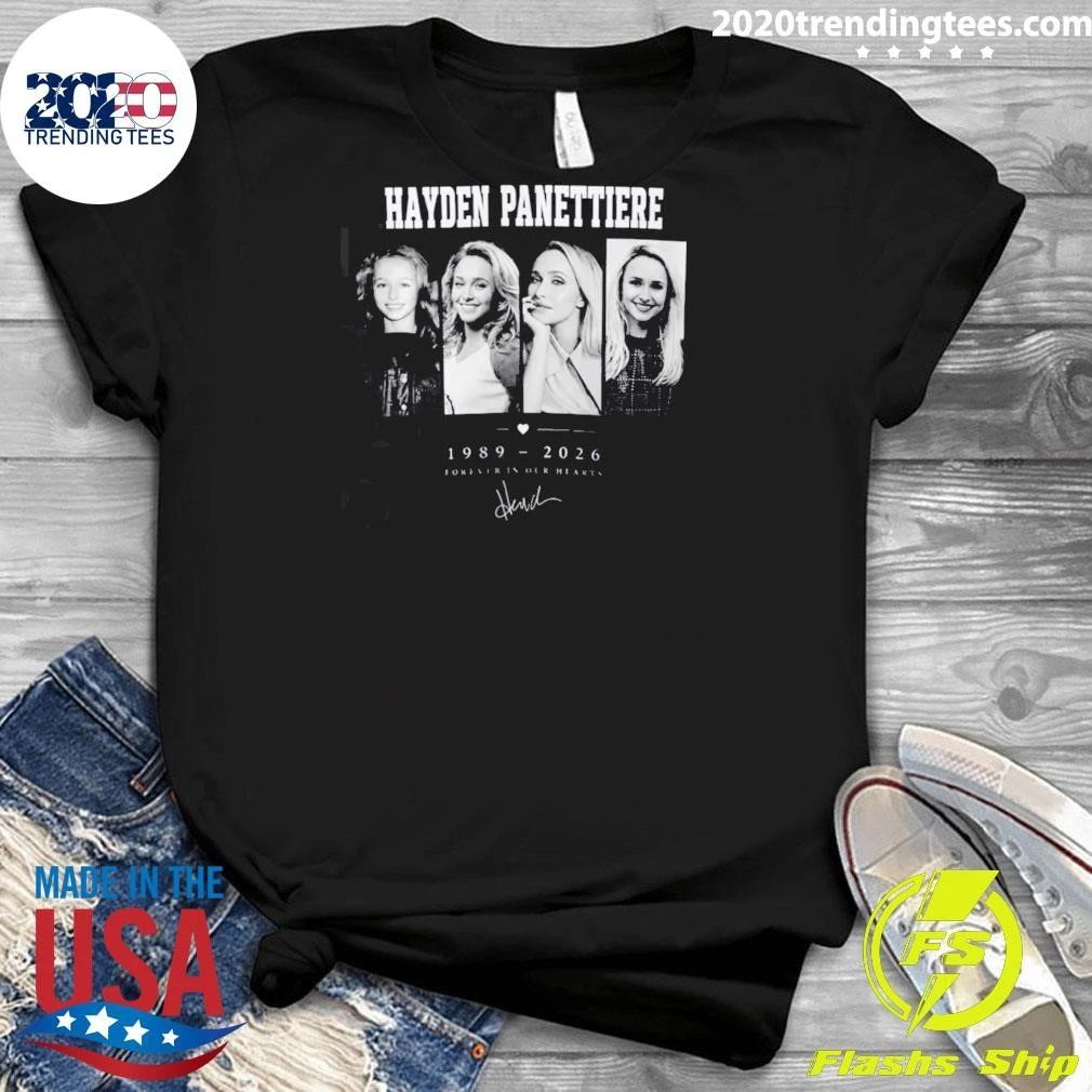 Hayden Panettiere 1989-2026 Forever In Our Hearts Shirt