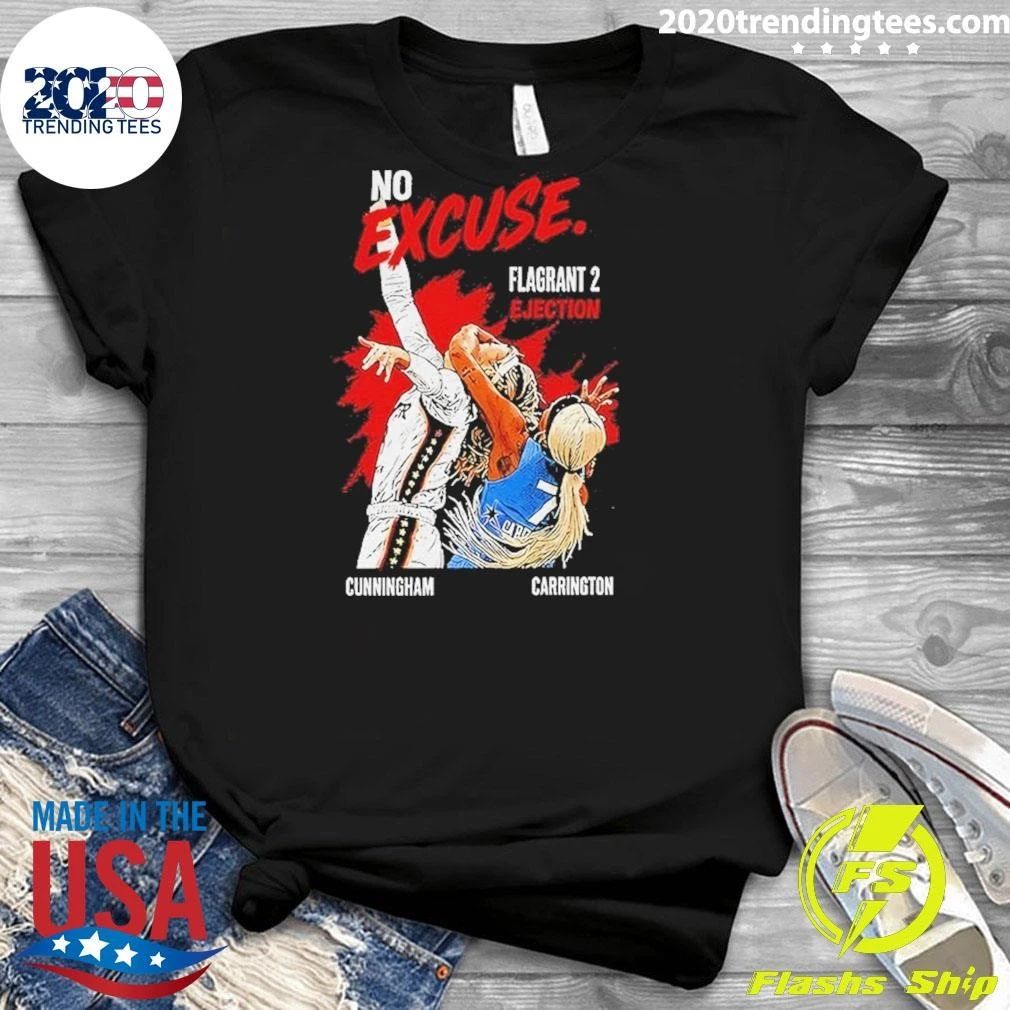White Privilege Dijonai Carrington No Excuse Flagrant 2 Ejection Shirt