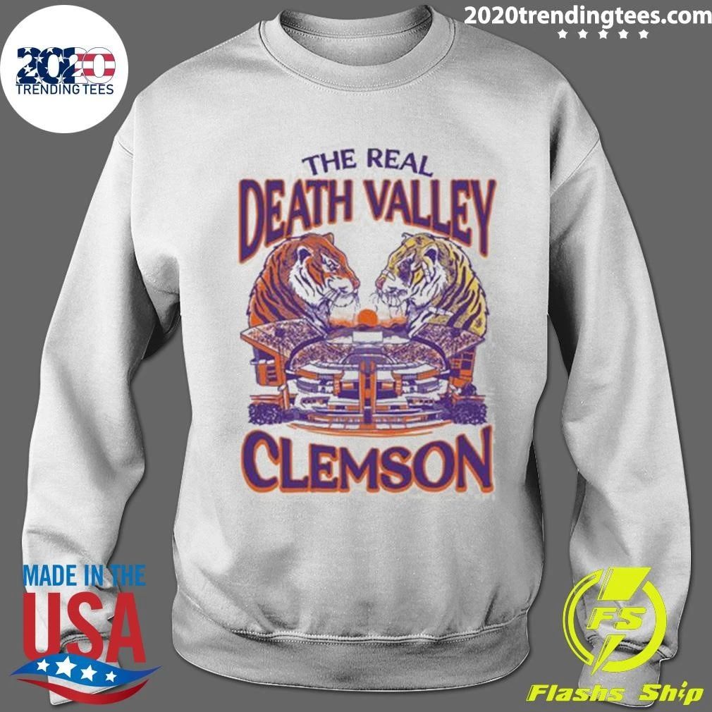 Tigers The Real Death Valley Clemson Shirt