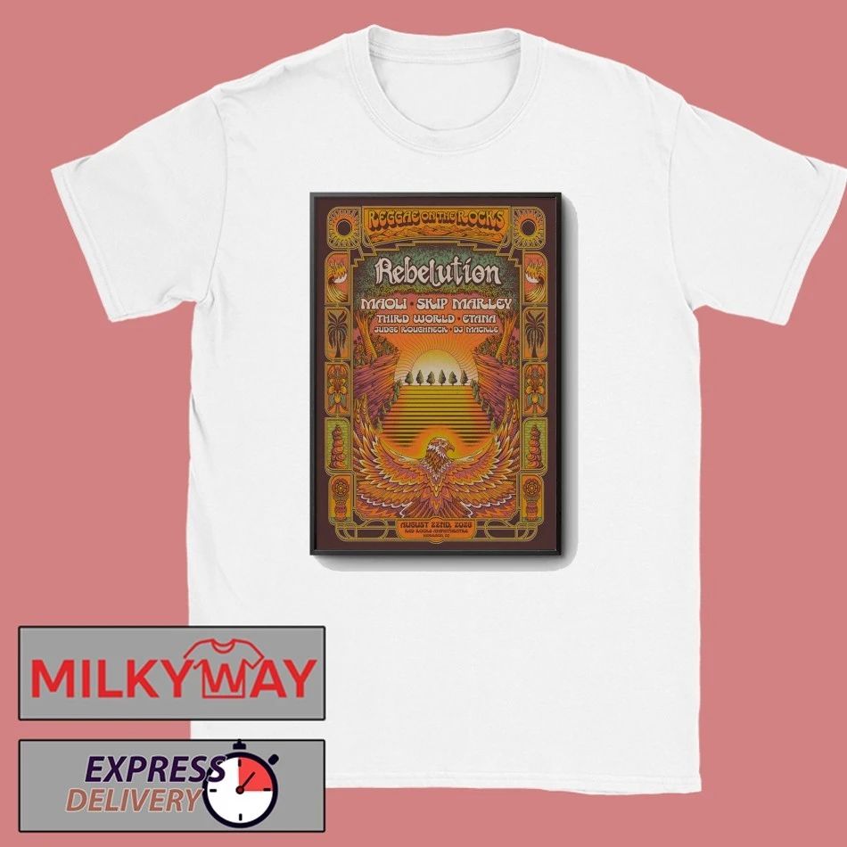 Rebelution Aug 22 2026 Red Rocks In Morrison CO Poster shirt