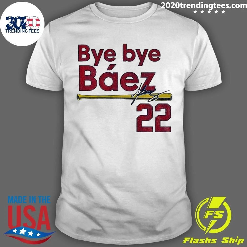 Joshua Bye Bye Báez St. Louis 22 Signature Shirt