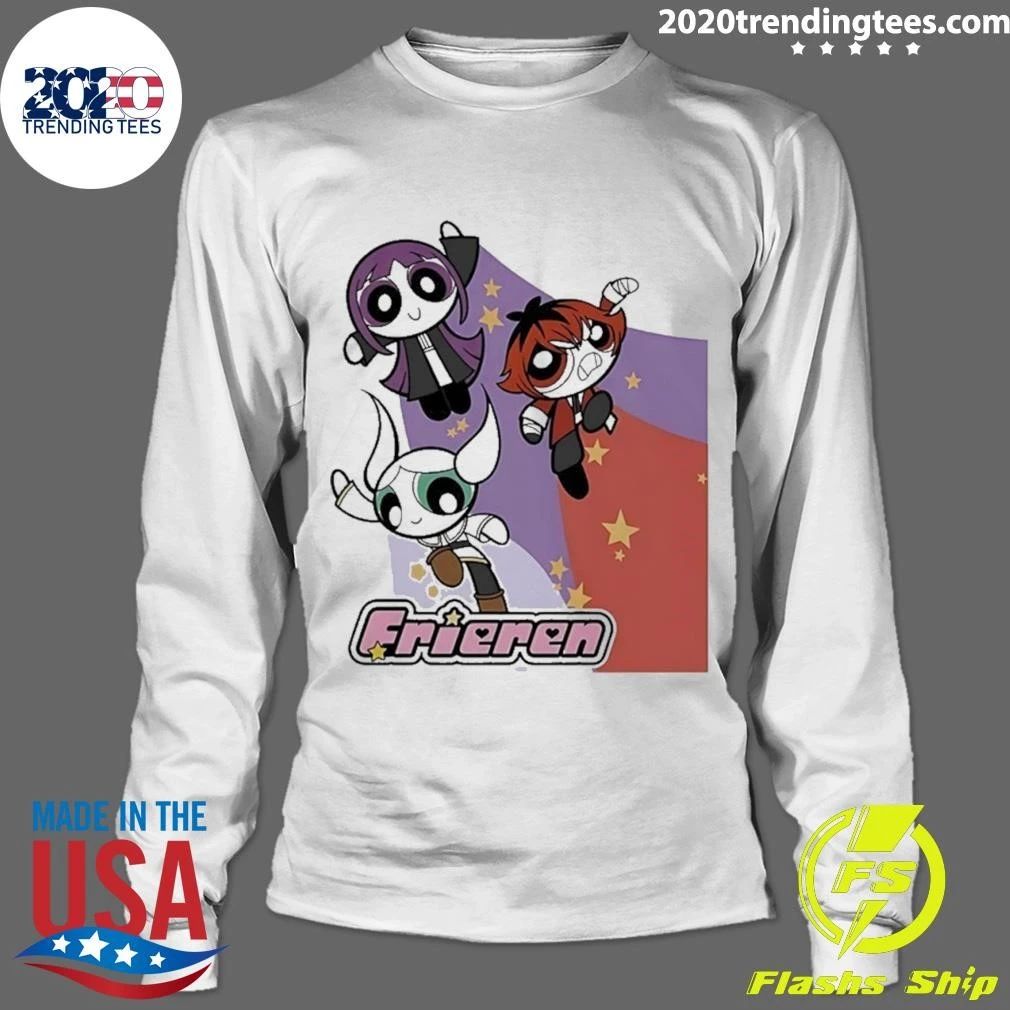 Frieren The Powerpuff Girls Shirt