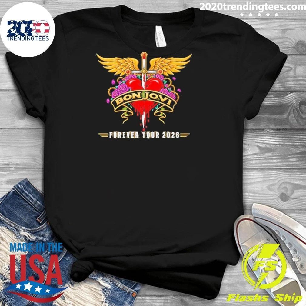 Bon Jovi Forever Tour Concert 2026 Shirt