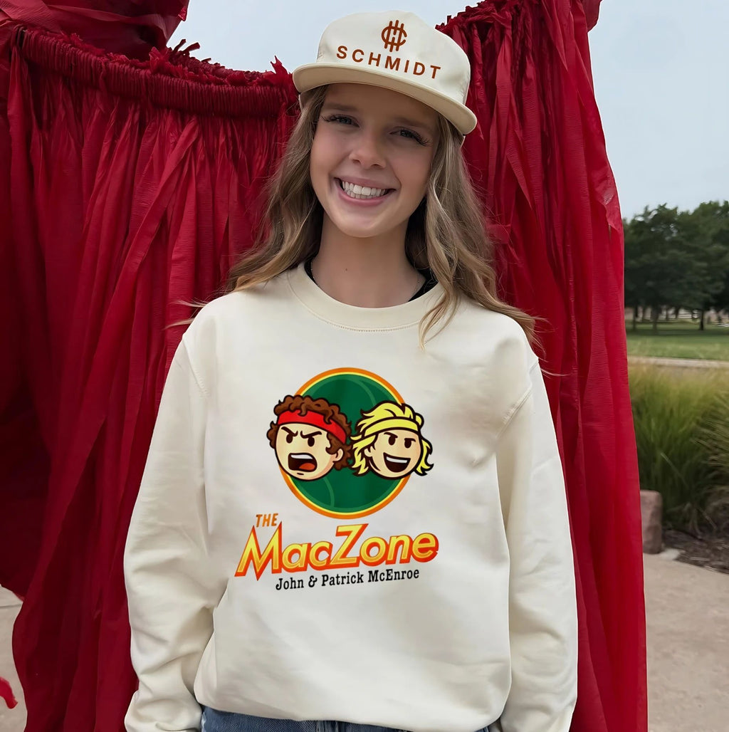 The Maczone John And Patrick Mcenroe 2026 cartoon shirt