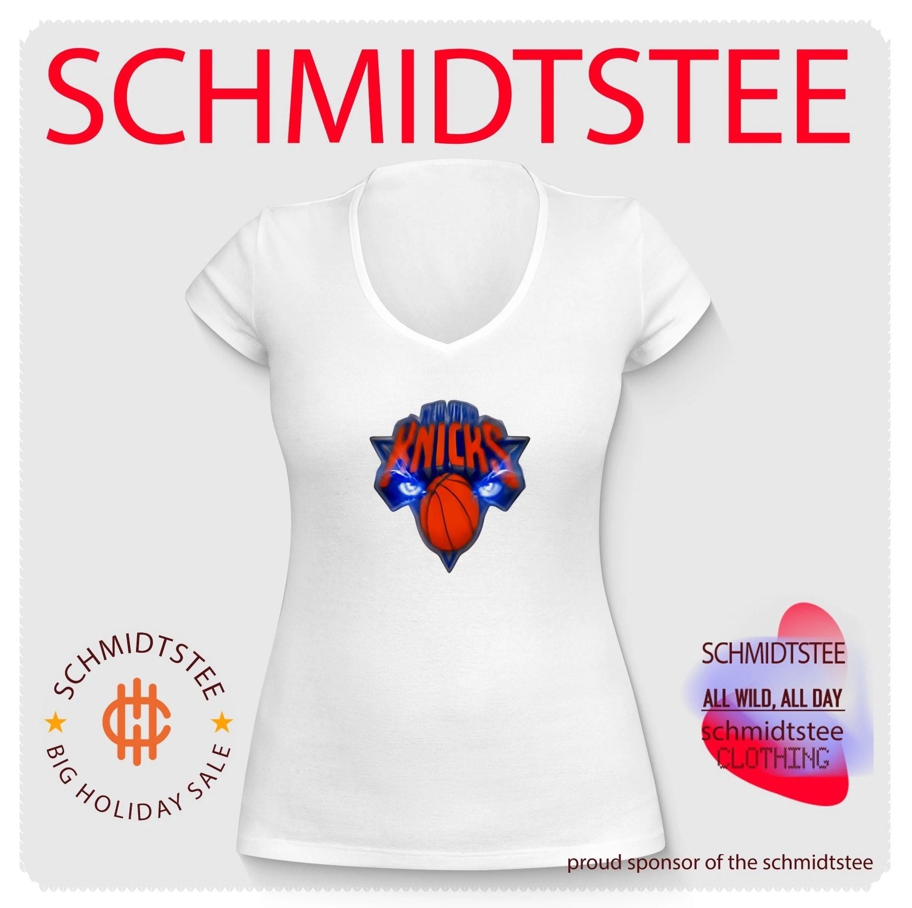 New York Knicks features NYON graphic shirt