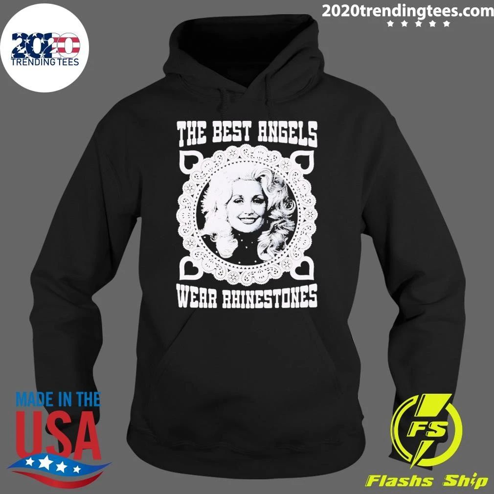 The Best Angels Wear Rhinestones Retro Shirt