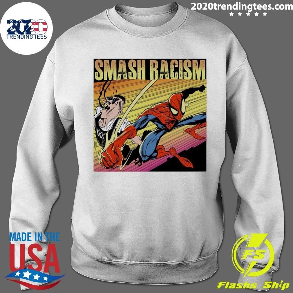 Smash Racism Spidey 1 Jake Lang 0 Comic Shirt