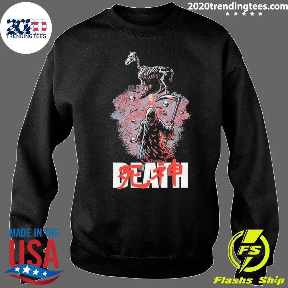 Grim Reaper Akira movie poster Death Rider Anime Shirt
