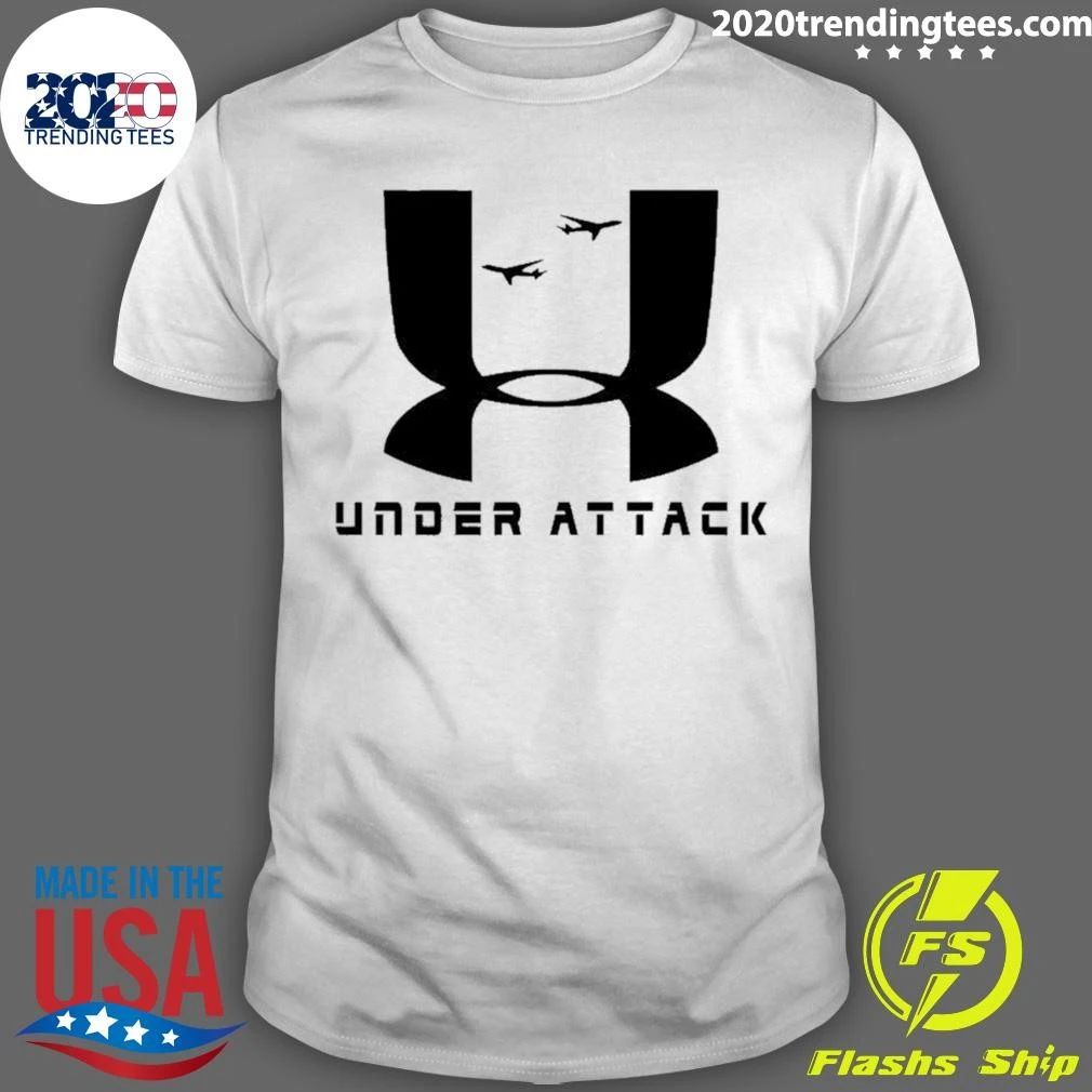 Under Attack Parody Satire Logo Humor Shirt