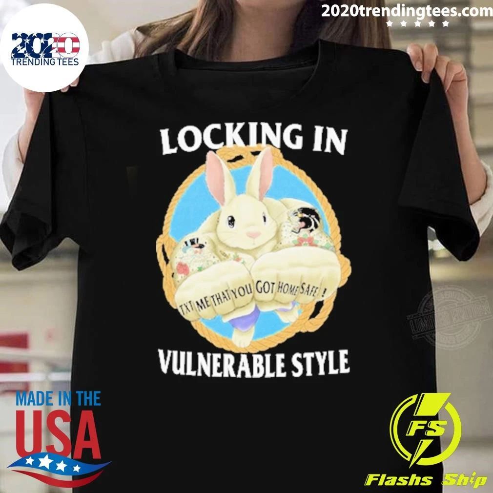 Rabbit Locking In Vulnerable Style Shirt