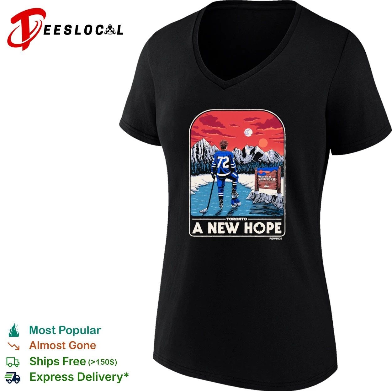 Toronto A New Hope Welcome to Whitehorse Capital of the Yukon T-shirt