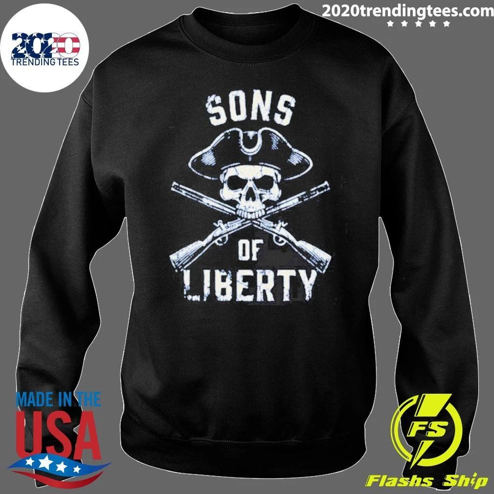 Sons Of Liberty Skull Gun Shirt