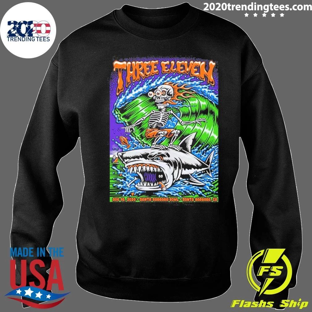 Three Eleven Band Santa Barbara At Santa Barbara Bowl In Santa Barbara CA On August 2026 Shirt