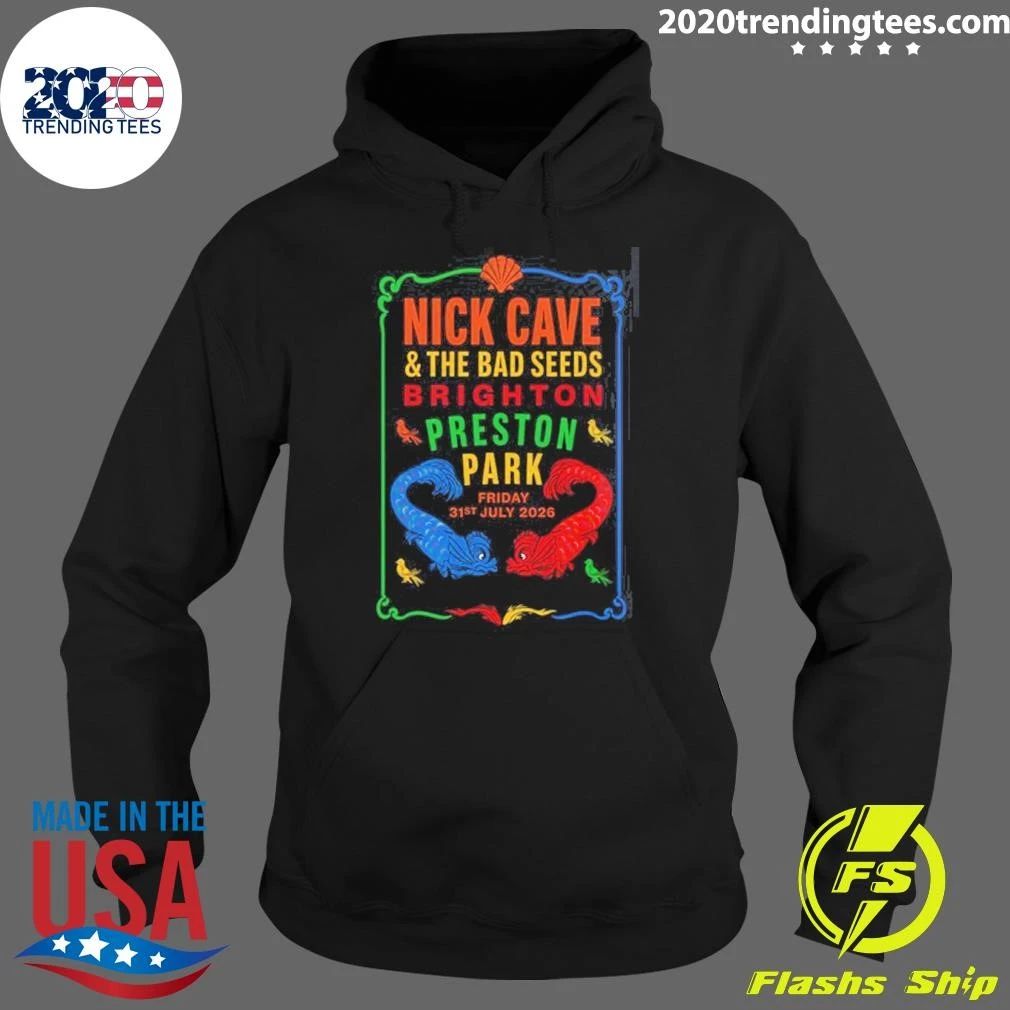 Nick Cave and The Bad Seeds Brighton Preston Park Friday 31st July 2026 Shirt