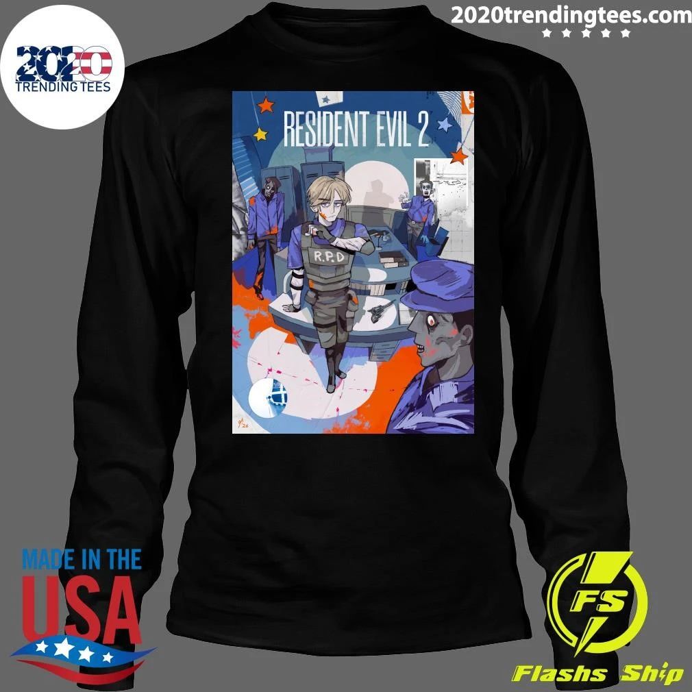 Leon Kennedy Resident Evil 2 2026 Shirt