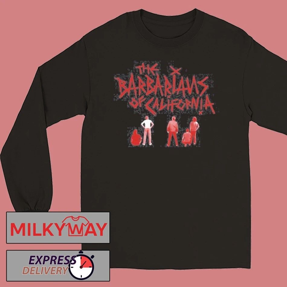 The Barbarians of California x Villains For Good shirt