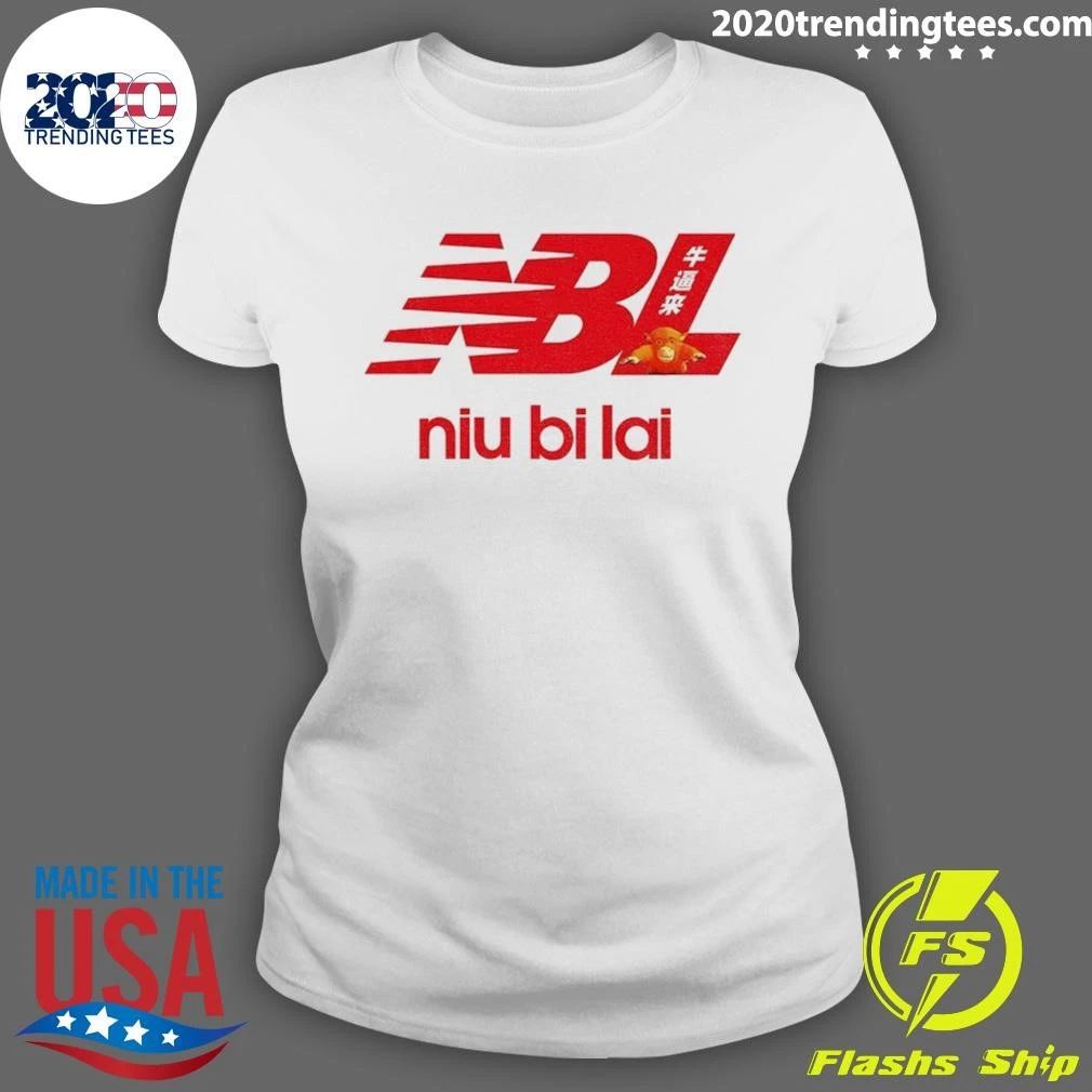 Niu Bi Lai Nbl Parody Red Logo Shirt
