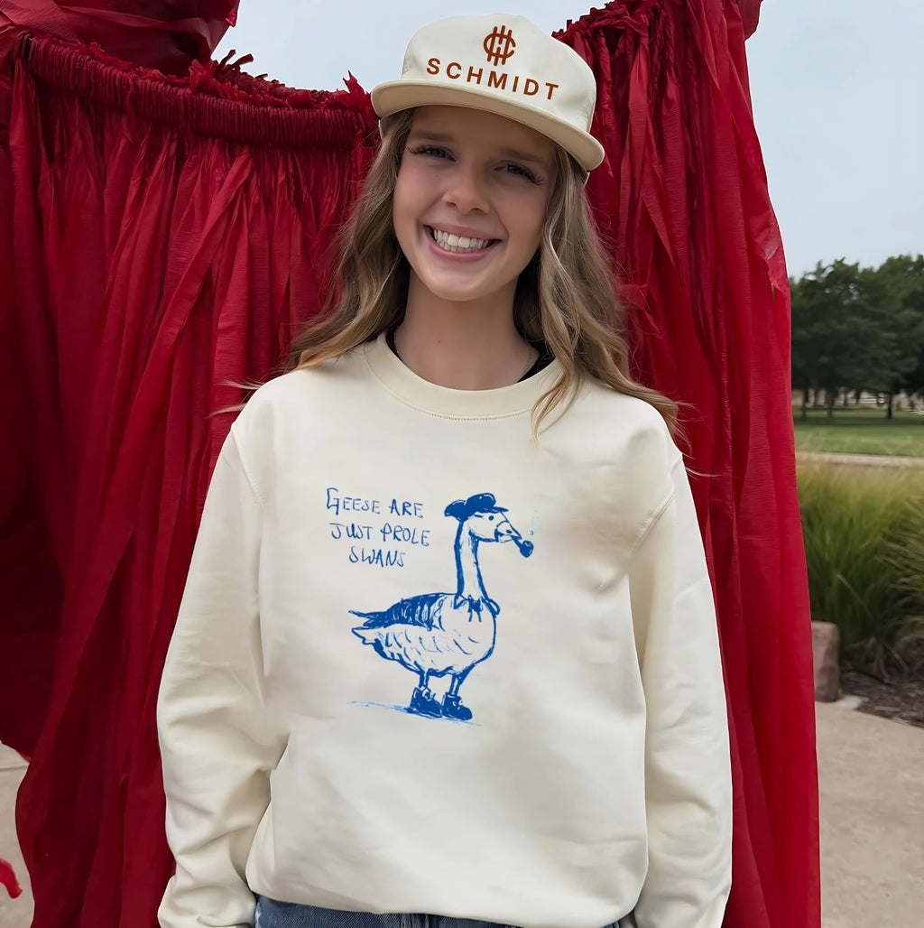 Geese Are Just Prole Swans goose swan proletariat shirt