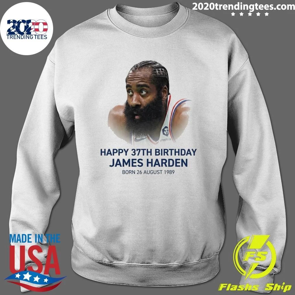 Happy 37th birthday James Harden Born 26 August 1989 Shirt