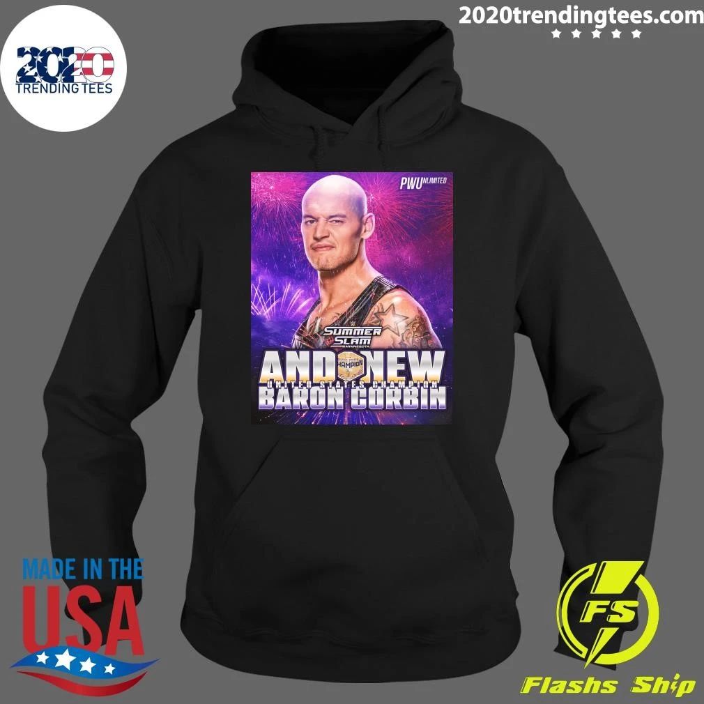 Summer Slam Minnesota States And New United States Champion 2026 Baron Corbin Shirt