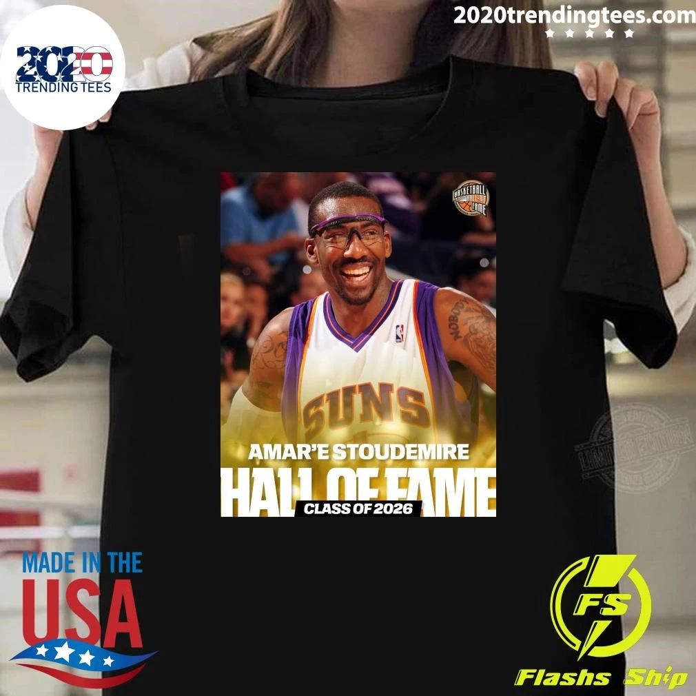 Welcome to the Naismith Basketball Hall of Fame, Amar’e Stoudemire Shirt