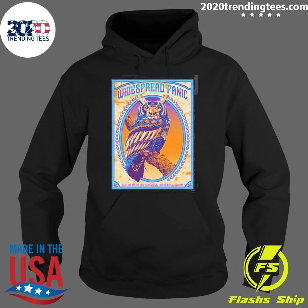 Widespread Panic Atlantic City NJ At Hard Rock Live At Etess Arena On August 14 15 16 2026 The Owl Shirt