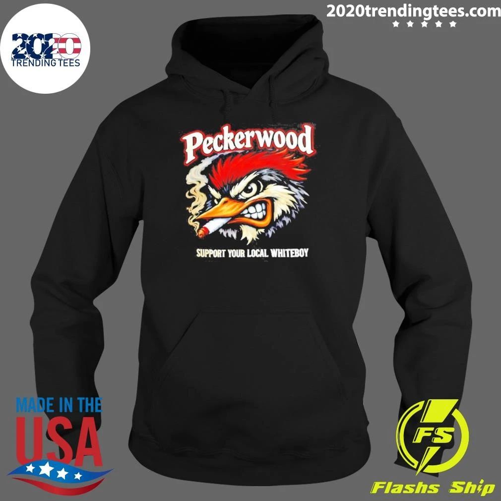 Peckerwood Support Your Local Whiteboy Shirt