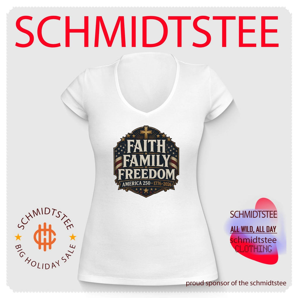 Faith family freedom America 250 1776-2026 shirt