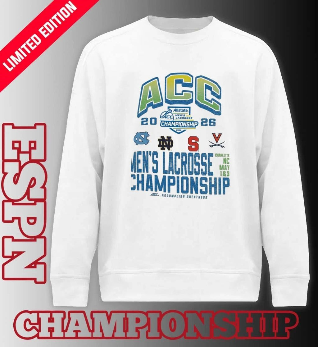2026 Atlantic Coast Conference Men’s Lacrosse Championship Shirt