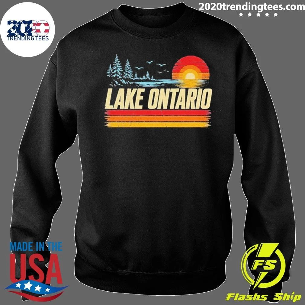 Lake Ontario Great Lakes Sunset Graphic shirt