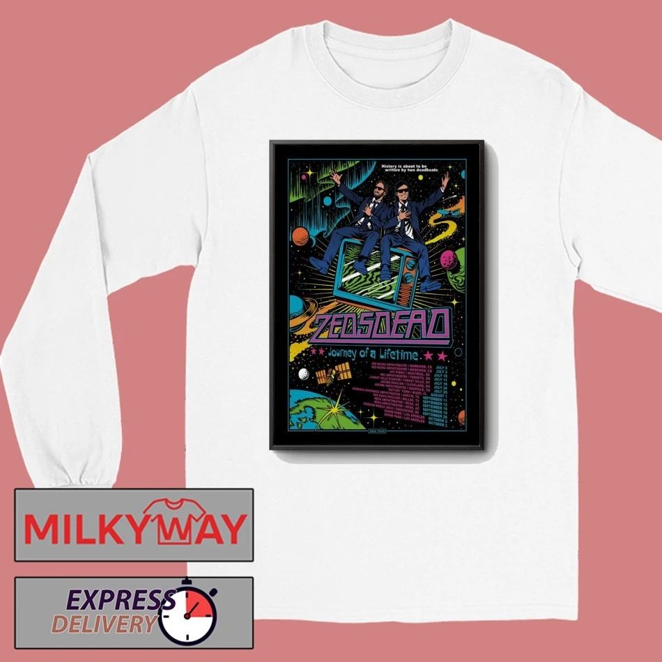 Zeds Dead Journey Of A Lifetime Tour 2026 Poster shirt