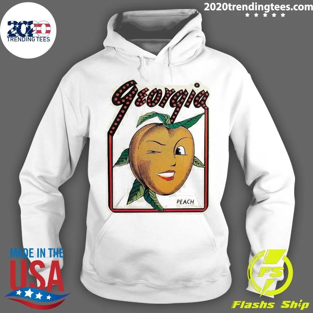 Georgia Peach State Savannah Macon Atlanta Augusta Vintage 1950’s Shirt