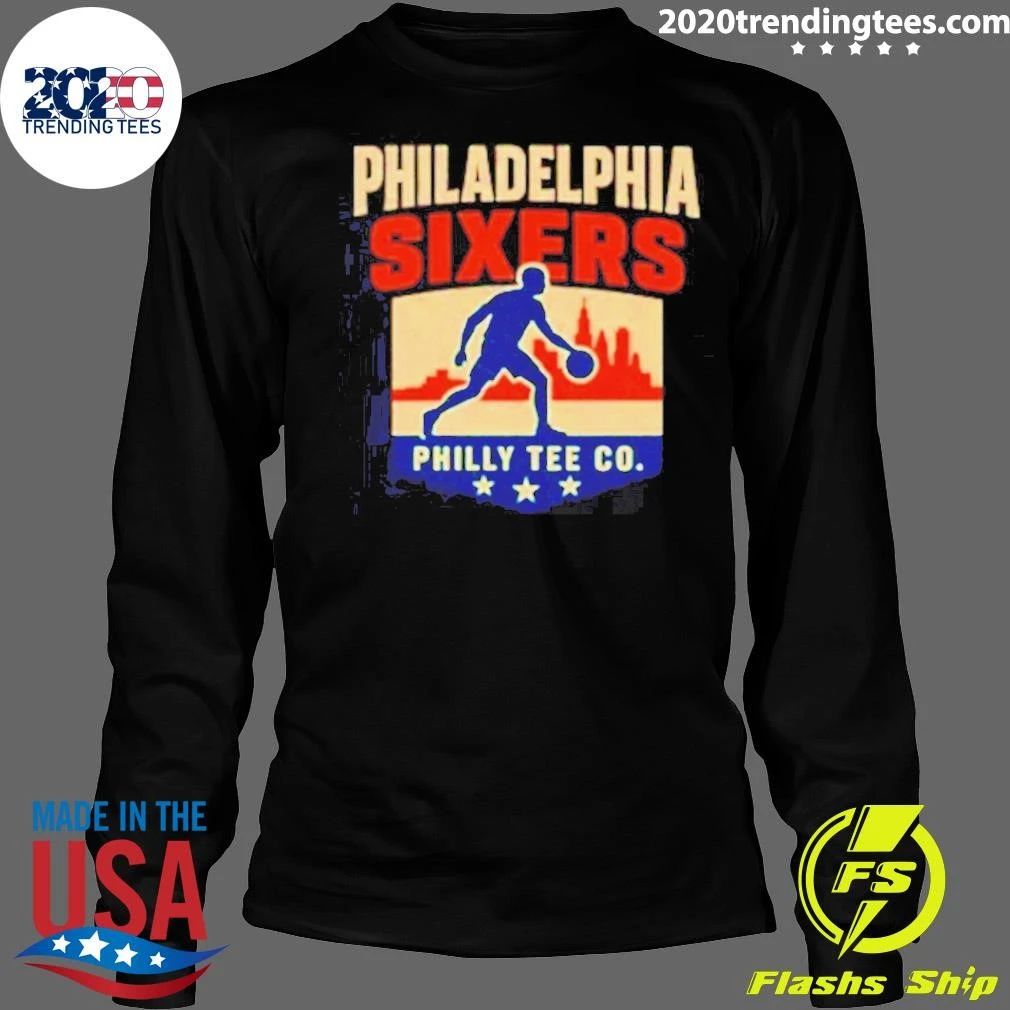 Philadelphia Sixers Vintage Dribble Shirt