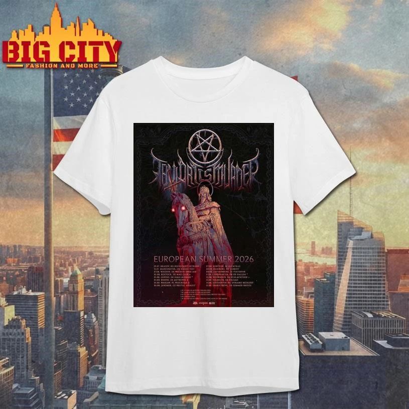 Thy Art Is Murder Year Of The Fire Horse European Summer 2026 Tour Schedule Dates Home Decor Poster Shirt