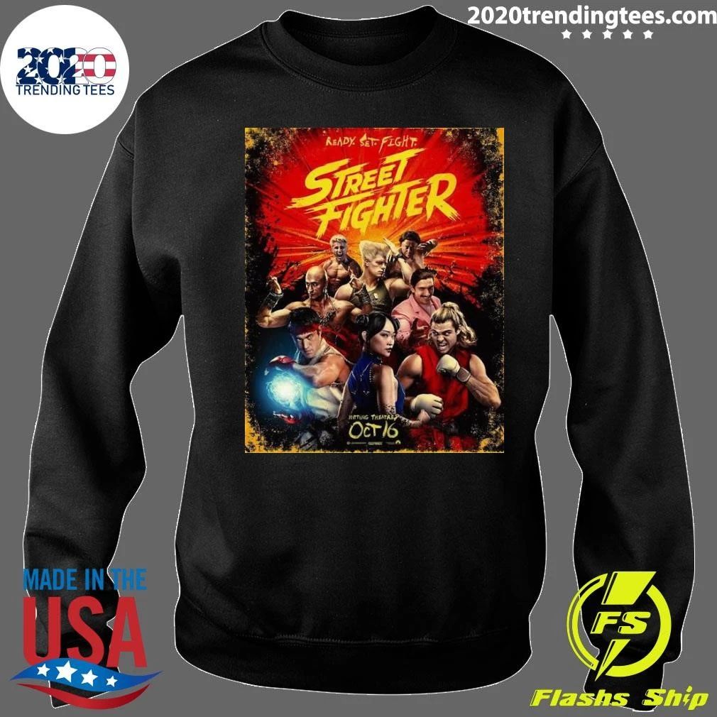 Street Fighter Character Ready Set Fight Hitting Theatres October 16, 2026 Posters Shirt