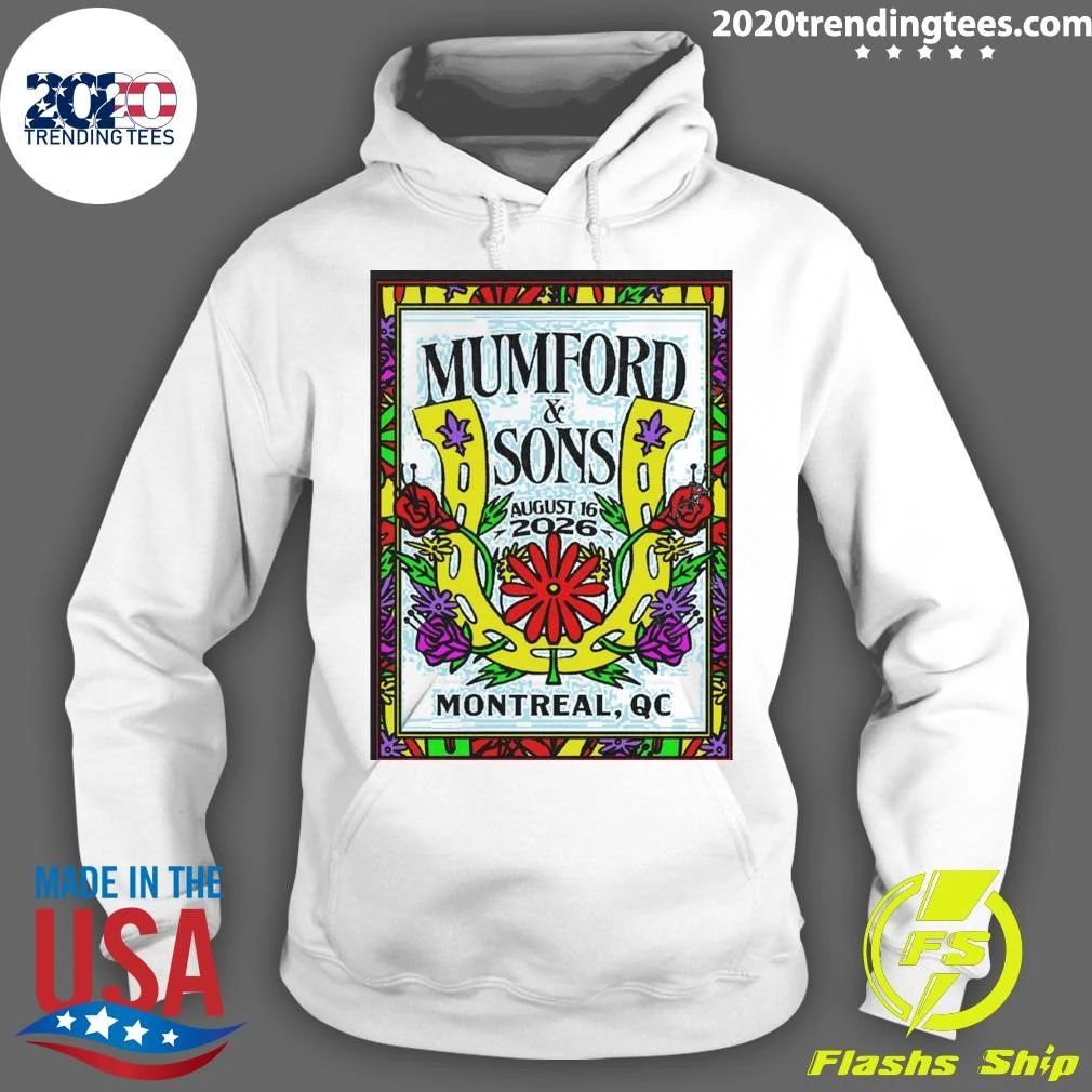 Mumford And Sons Montreal 2026 Shirt