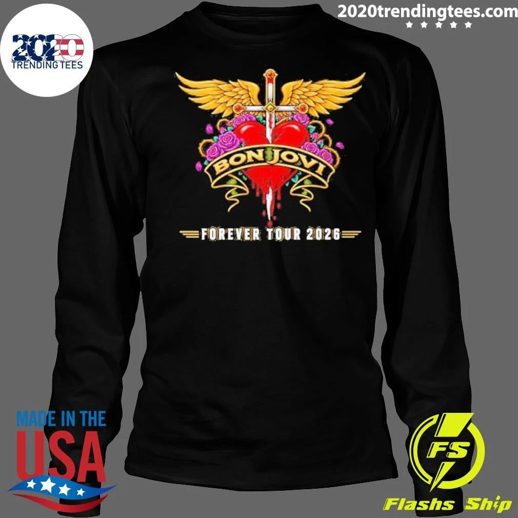 Bon Jovi Forever Tour Concert 2026 Shirt
