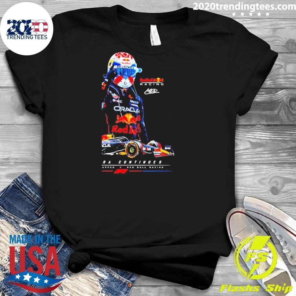 Max Verstappen The Era Continues Signature Graphic Shirt