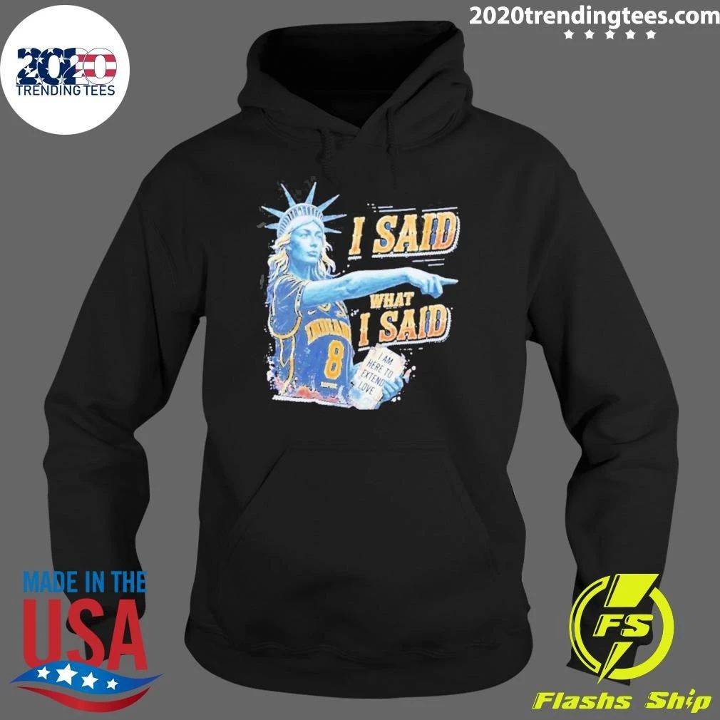 Sophie Cunningham Statue Of Liberty I Said What I Said Shirt