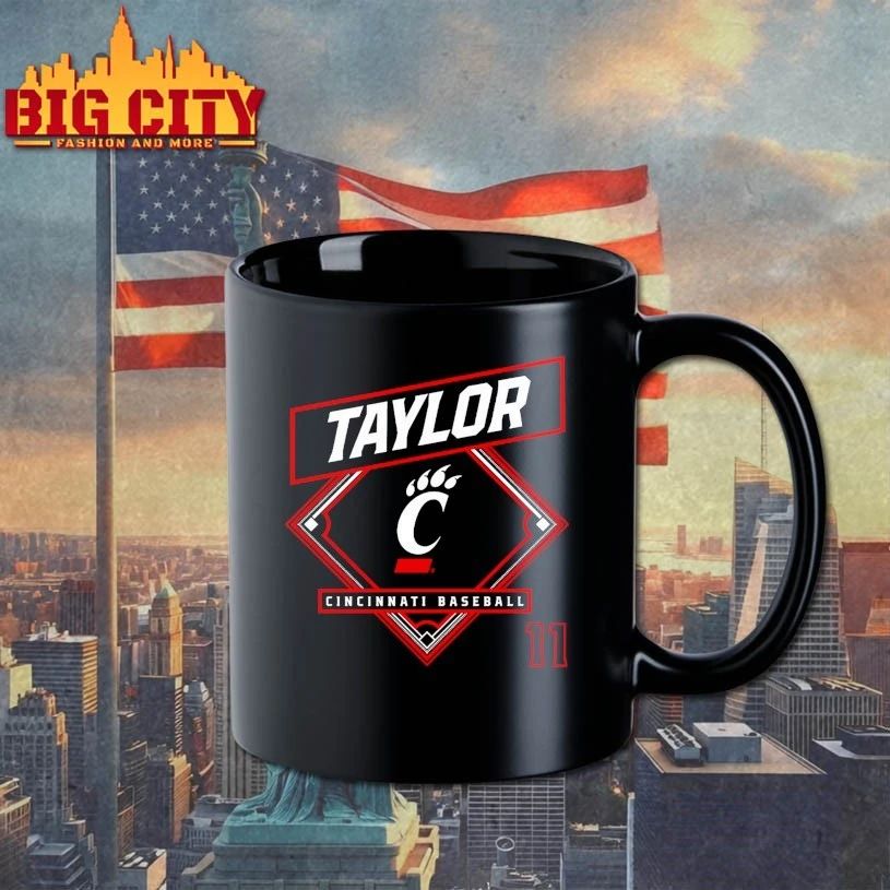 Nathan Taylor Cincinnati Bearcats Baseball T-shirt
