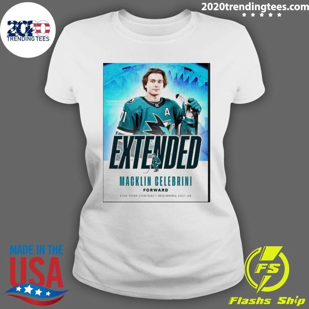 Extended Macklin Celebrini Forward Shirt
