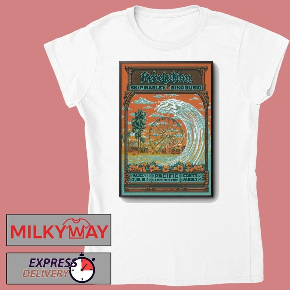 Rebelution Costa Mesa CA 8 7-8 9 2026 Poster shirt