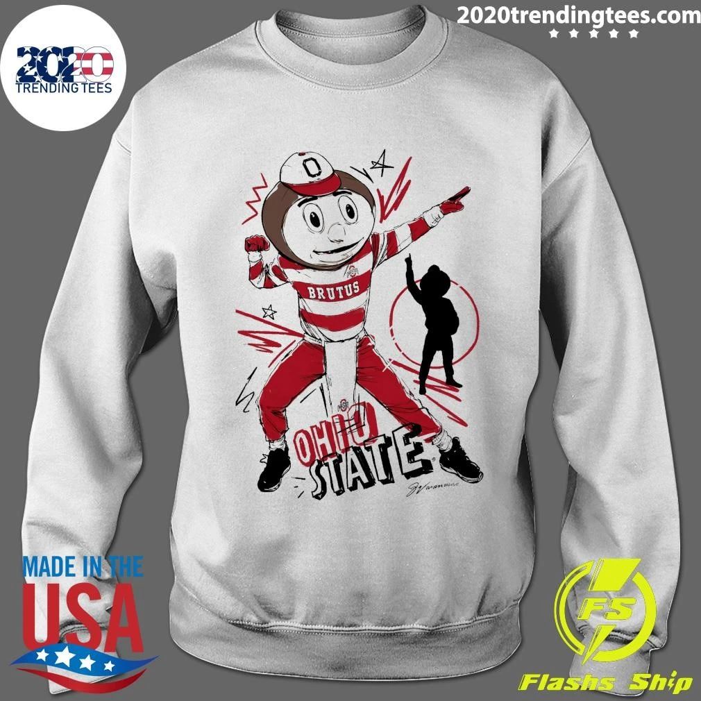 Ohio State Grey Brutus Flex Signature Shirt