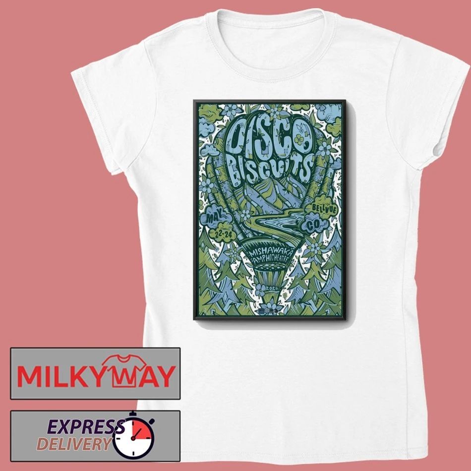 The Disco Biscuits In Bellvue CO On May 22-24 2026 Tour Poster shirt