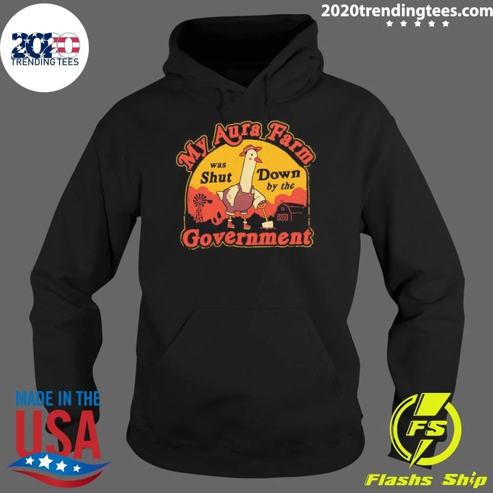 Goose My Aura Farm was Shut Down by the Government Retro Shirt