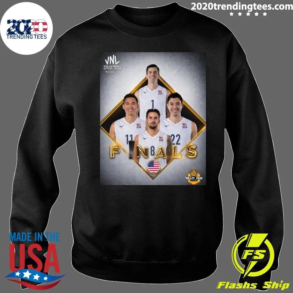 USA Qualified For The Final Volleyball Nations League Wins 2026 Shirt
